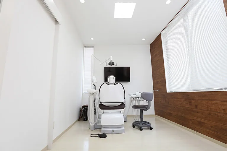 周囲を気にすることなく治療が受けられます